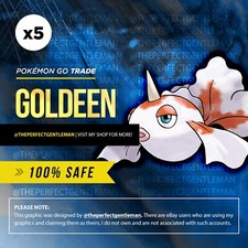 Goldeen Pokemon #118 GO - x5 Bulk Bundle