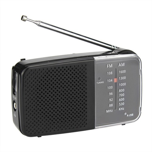 Radio AM/FM con Altavoz Radio Alimentada por Batería Pequeña Radio para Correr Ciclismo - Imagen 13 de 18