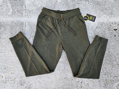 Athletic Works Men Trouser Jogger Sport Athletic Olive Green Pant Size S 28-30