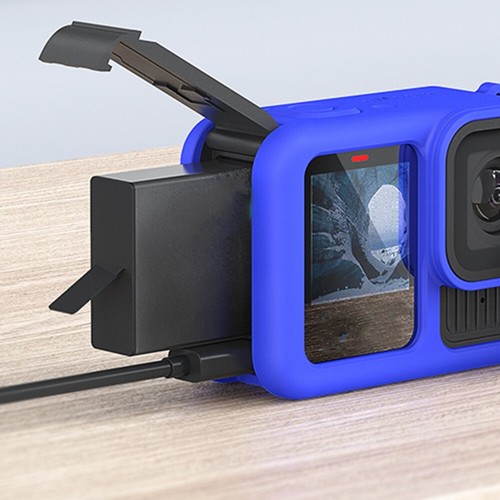 Housse en silicone facilement portable pour GoPro Hero13 avec essentiels - Photo 8 sur 21