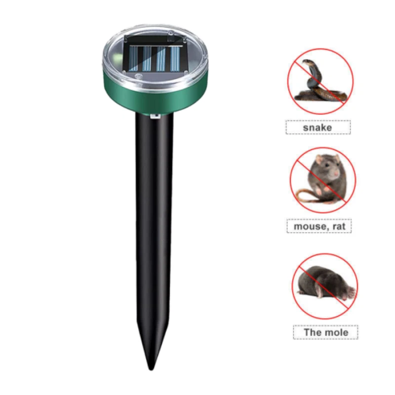 Bird Cat Scarer Pest Fox Dog Solar Ultrasonic Garden Deterrent Repeller Animal - Image 2 of 4