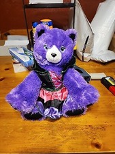 Build A Bear Kooky Spooky Stuffed Plush Kitty Cat in Halloween Dress No Tush Tag