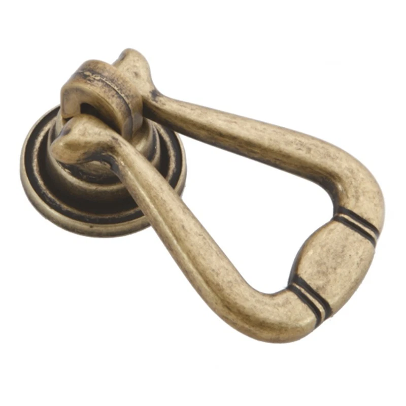 Maniglia Mobilie Pomello Konpf Retrò Antico Impugnatura Ottone GR019 GP004