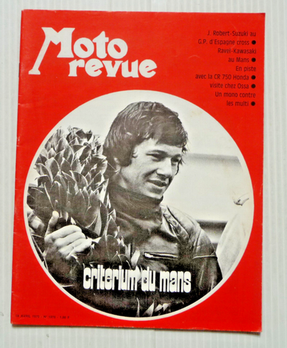 MAGAZINE MOTO REVUE N° 1980 1970 yamaha 125 de Van Pe , salon de