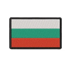 BULGARIA FLAG PATCH BULGARIAN embroidered iron-on NATIONAL EMBLEM BADGE SOFIA