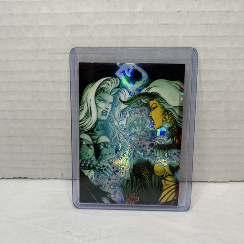 1997 LADY DEATH Series 4 IV Wicked Ways Chromium FRACTAL Chase Card 3 of 6