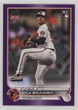 2022 Topps UK Edition Purple 47/50 Kyle Bradish #176 i6e