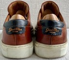 Good Man Brand Tan Dark Vachetta Leather Legend Sneaker US 10 Made in Italy $298 — photo 6