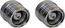 Bearing Buddy 2441-SS - Usa-Made Stainless Steel Wheel Bearing Protectors - Trai