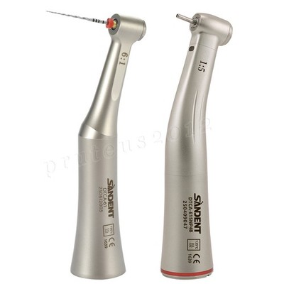 SANDENT Dental 6:1 Endo Handpiece 1:5 Electric Contra Angle Fit NSK