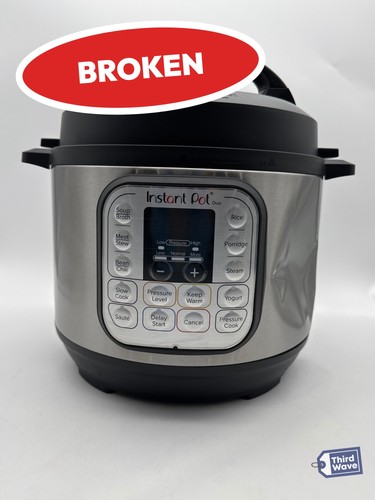 (BROKEN) Instant Pot Duo 7-in-1 Electric Pressure Cooker, 6 Quart