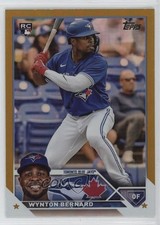 2023 Topps Update Gold Foil Wynton Bernard #US293 5n0