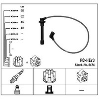 ZüNdleitungssatz FüR Honda Accord CE CF CG CH CK CL 96 Bis 02 NGK F22Z2 Original