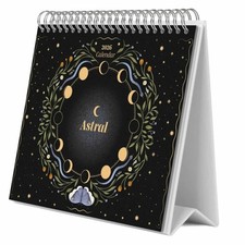 Astral Easel Desk Calendar 2026 - Designs & Patterns - Month To View