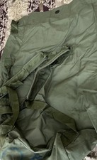 US Army Military Vintage Canvas Duffle Bag Ruck Sack