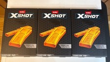 Lot of 3 Boxes Zuru X Shot Pro Series 1 Half Clip  1 Full Clip Each NEW