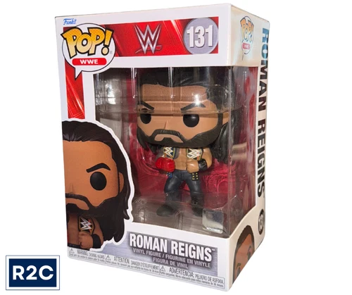 WWE Roman Reigns with Belts Funko Pop! Vinyl Figure #131