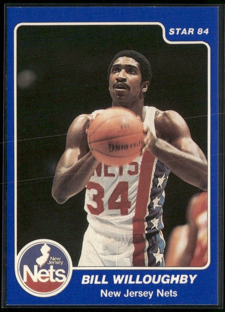 Bill Willoughby 1983-84 Star #156 New Jersey Nets