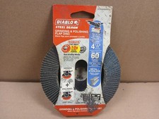 Diablo Dcx045060n01f 4-12 60-grit Grinding Polishing Flap Disc New Diablo Dcx045060n01f 4-12 60-grit Grinding Polishing Flap Disc New