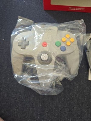 Nintendo 64 Online N64 Switch Controller Grau Top Mit Ovp