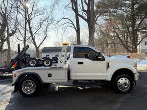 21 FORD F450 Repo Tow Truck Wrecker Aluminum JerrDan body 4wd Diesel 40k mile A+