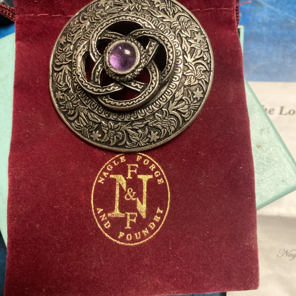 复古锡胸针“海洋领主”Nagle Forge & Foundry 著 — 第 2/3 张图片