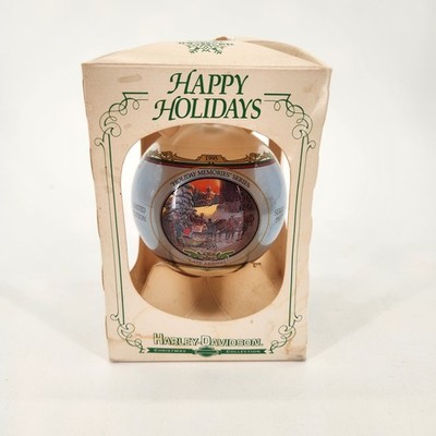Happy Holidays Limited Edition Harley Davidson ''Late Arrival'' 1995 Ornament 