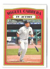 2021 Topps Heritage Miguel Cabrera 108 NM