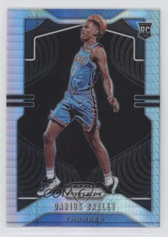 2019-20 Panini Prizm Rookie Hyper Prizm Darius Bazley #289 rf2