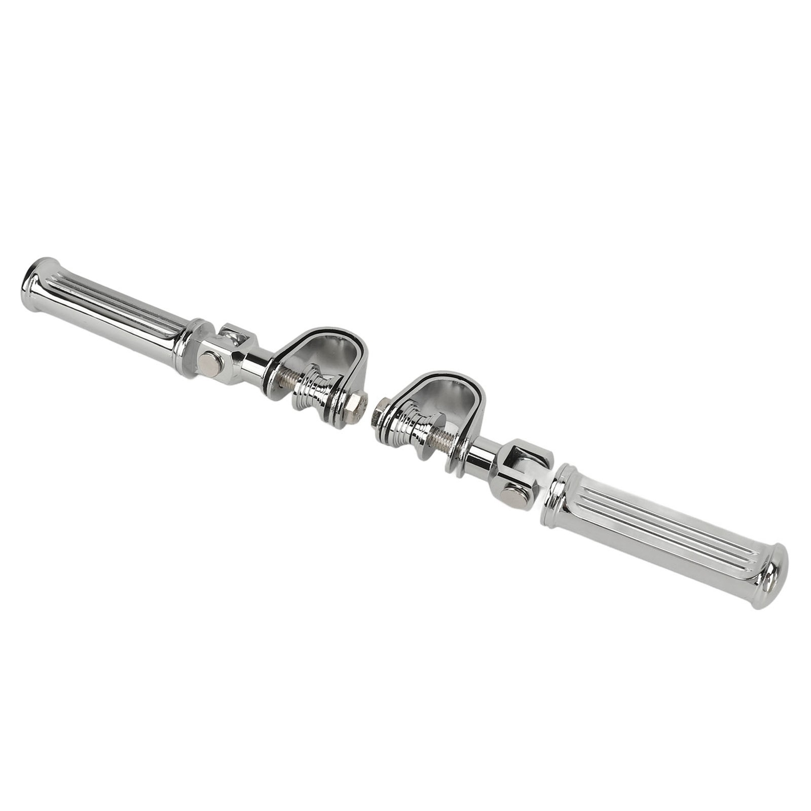 Universal Aluminum Alloy Motorcycle Highway Foot Pegs Durable For Comfortable Ri