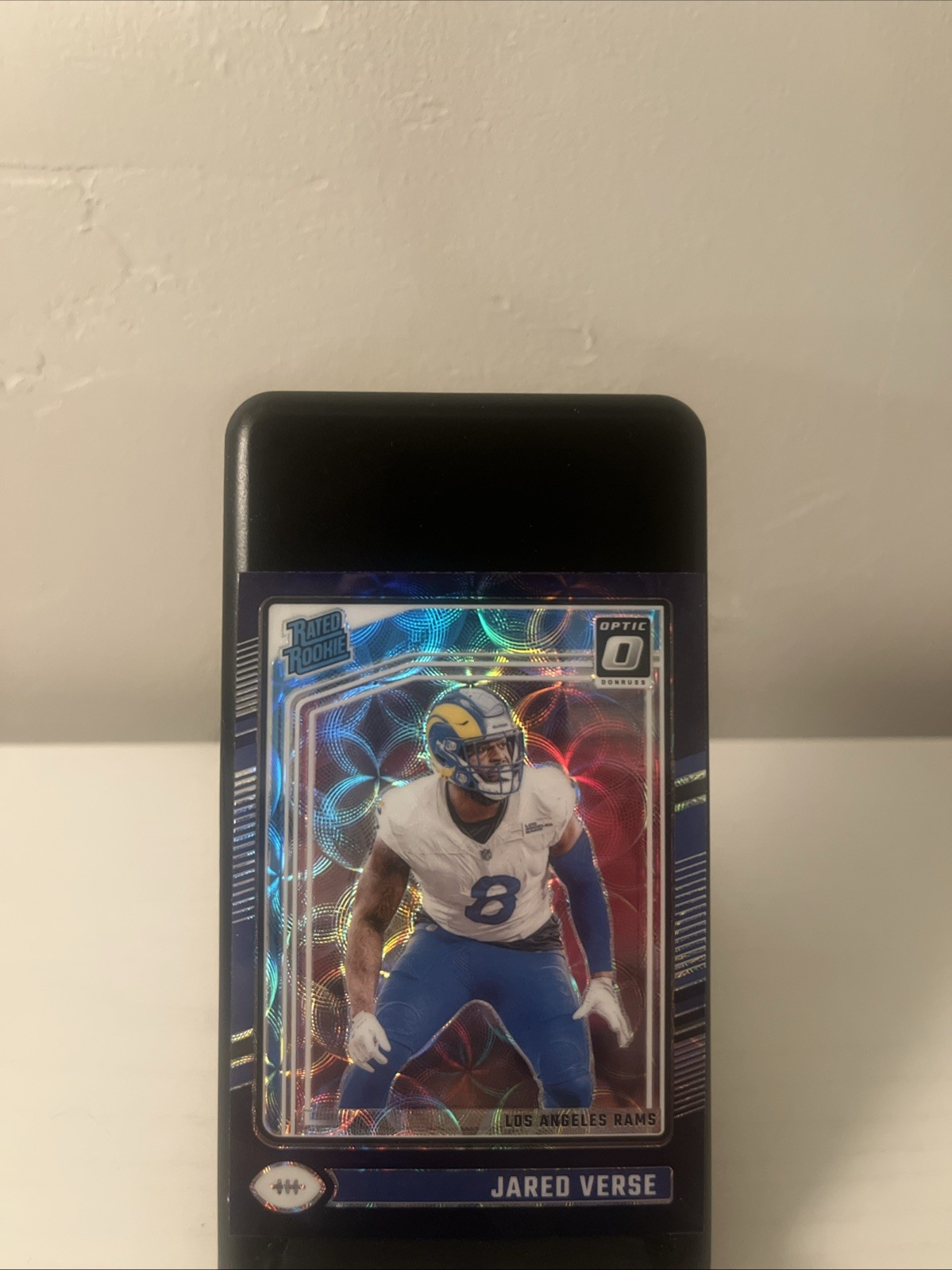 2024 Panini Donruss Optic Rated Rookie Jared Verse #242 Purple Scope Prizm (RC)