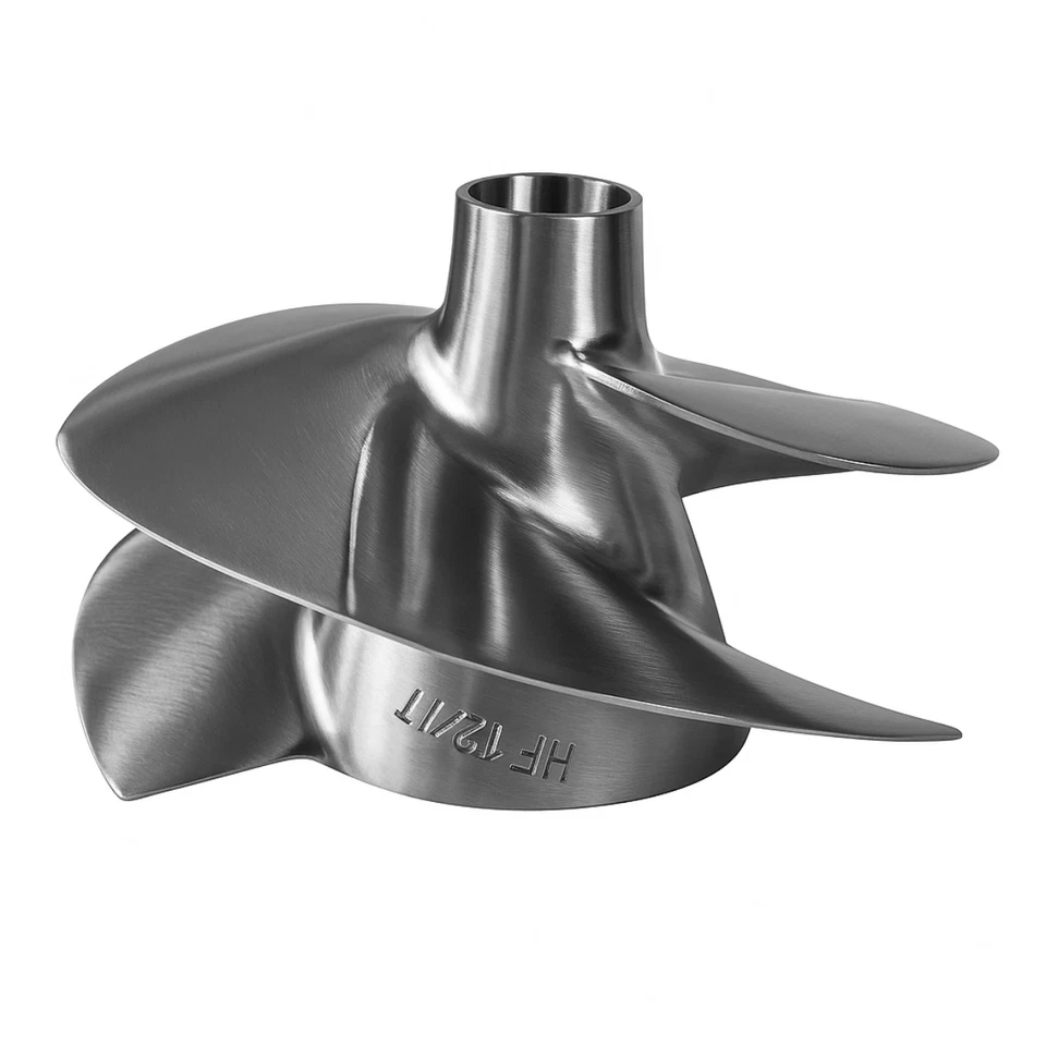 Impulsor de aço inoxidável polido PWC – Compatível com Sea-Doo Spark - 140mm - 12/17 - Imagem 2 de 3