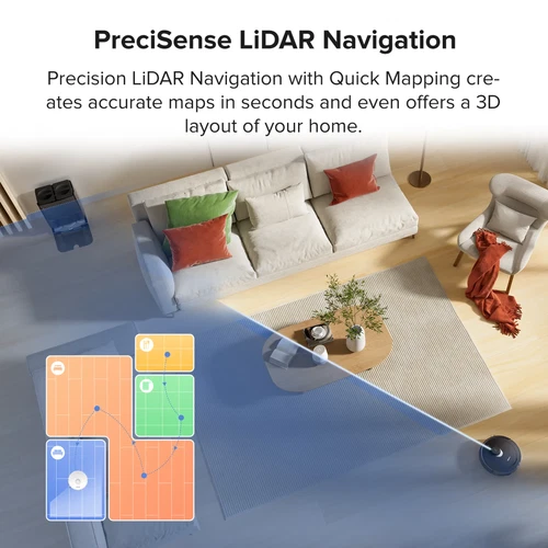 Roborock Q Revo Saugroboter 5500Pa mit Empty Wash Fill Dock, Selbstreinigung - Bild 4 von 4