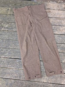 REPRO BRITISH WW2 WOOL P37 BATTLEDRESS TROUSERS SIZE 42 BD P-37 WHAT PRICE GLORY