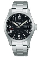 Seiko 5 Sports SRPJ81K1 Herrenuhr Automatik MilitäR Edelstahl Schwarz 36,4 Mm