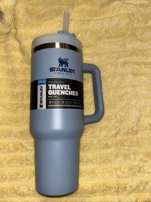 New Stanley Adventure The Quencher 40 oz Big Grip Travel Tumbler Straw Cup Blue