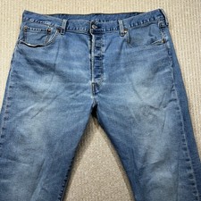 Levi  s 501 Button Fly Original Fit Denim Jeans Straight Leg Men's SZ 40x32