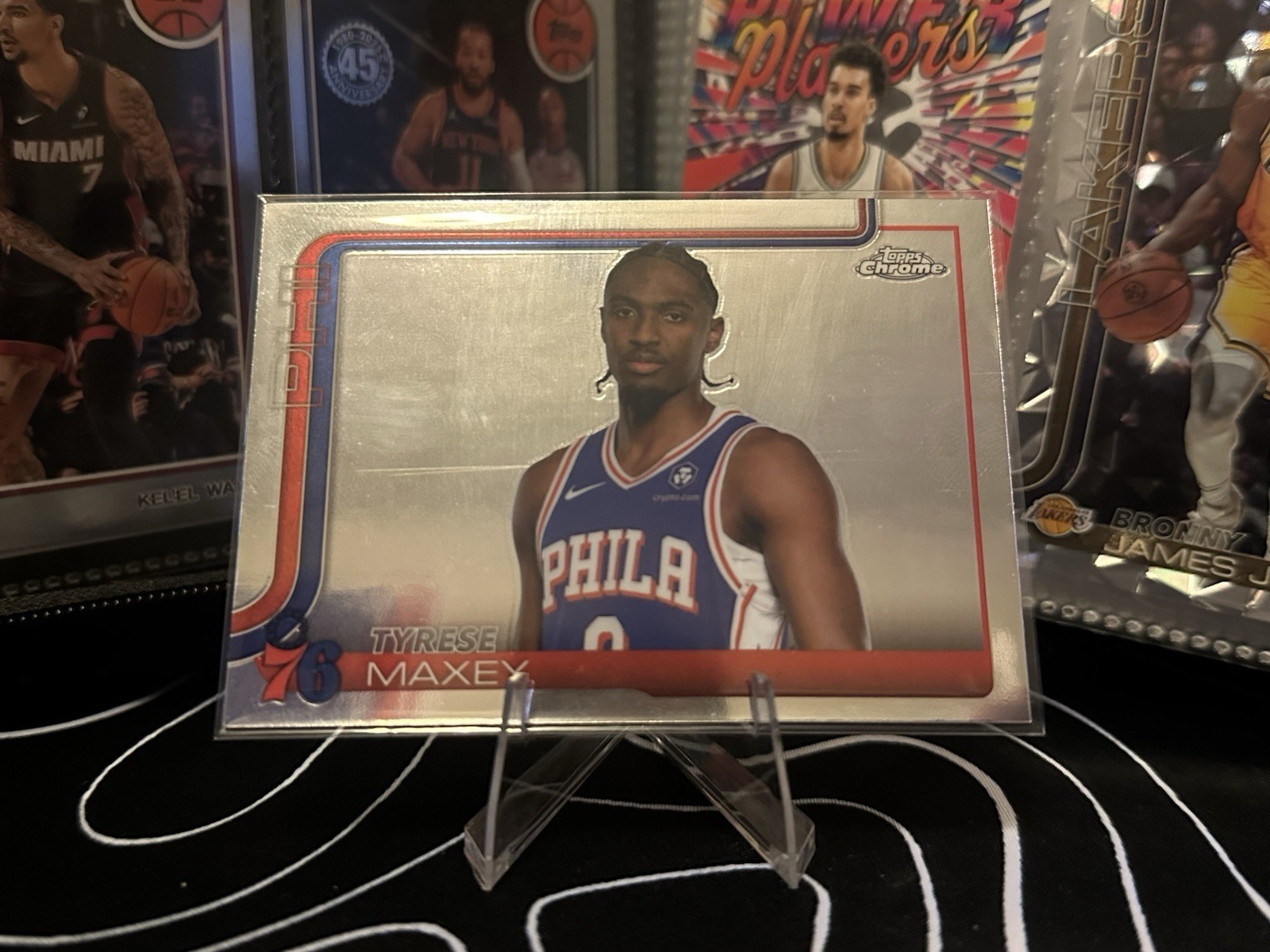 2025-26 Topps Chrome - Image Variation Tyrese Maxey #185