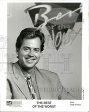 1991 Press Photo Actor Greg Kinnear hosts 