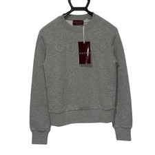 Felpa Gucci grigia donna taglia XS modello autentico 785636XJGLG