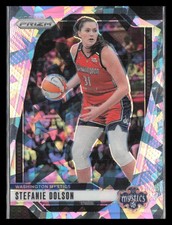 2024 Panini Prizm WNBA #34 Stefanie Dolson Ice Prizms