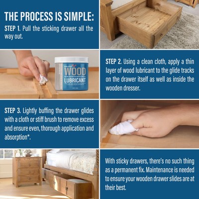 Home Depot Expert Ways For Cleaning & Lubricating Kitchen Drawer Slides  Wood Furniture Restore