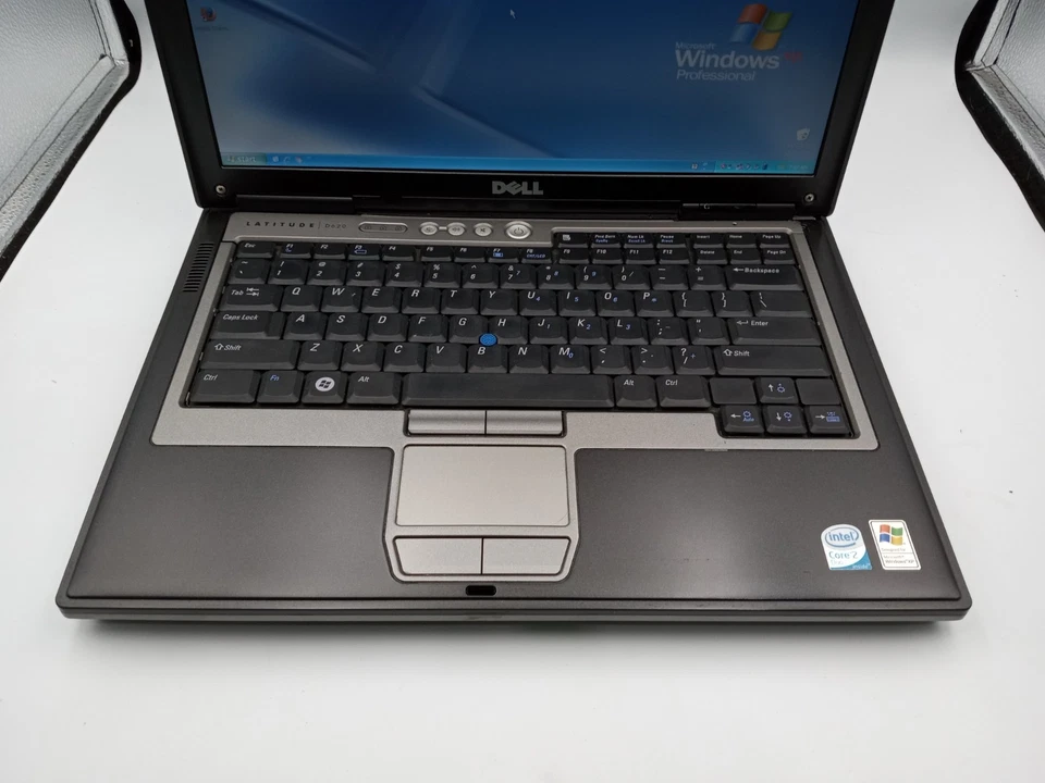 Dell Latitude D620 Laptop Intel Core 2 Duo 4GB RAM 320GB HDD XP RS232 *READ* -RR - Image 2 of 4
