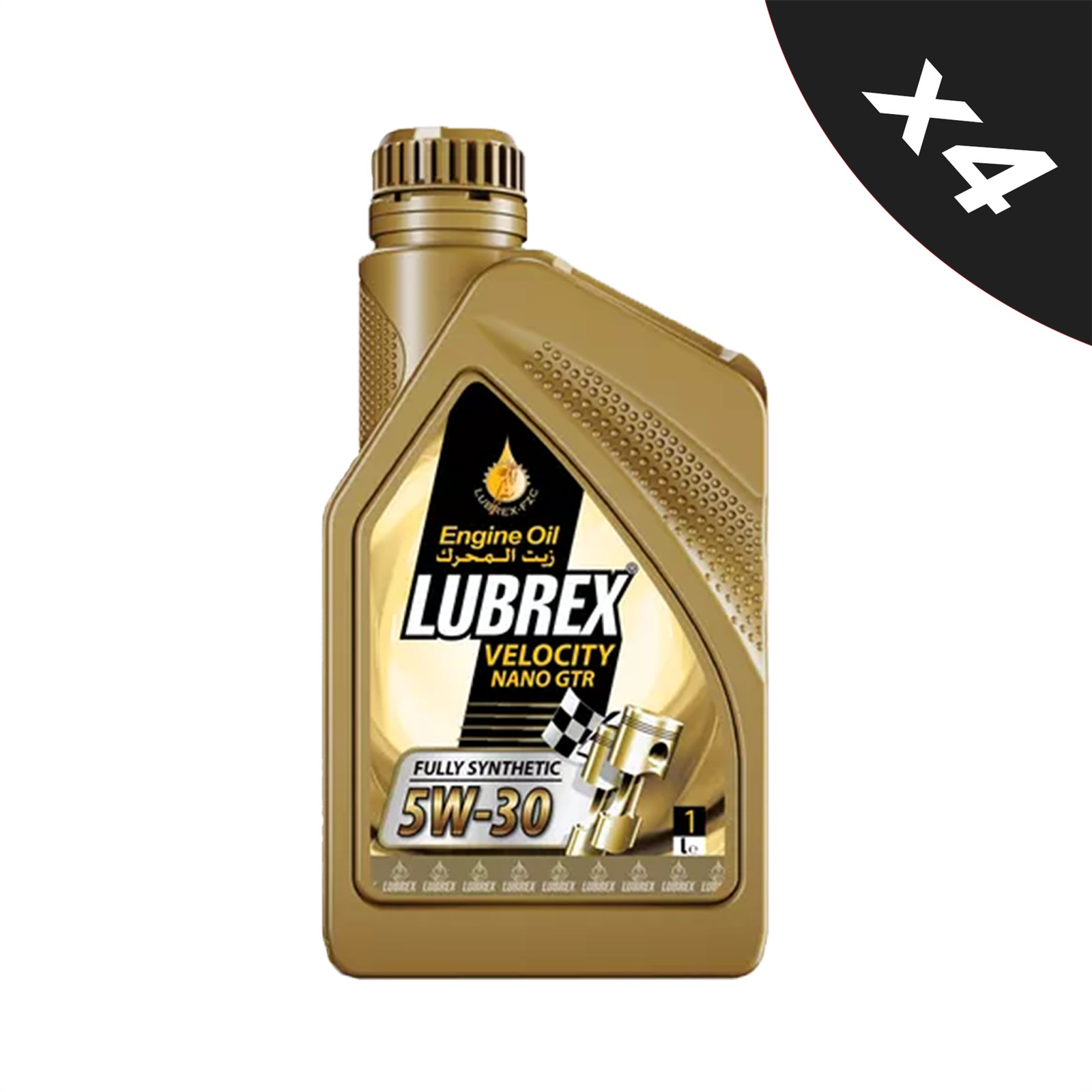 Lubrex 5W30 Fully Synthetic Engine Oil ACEA C3 MB 229.31/229.51 VW 504/507 4x1L