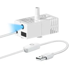 Upgraded Replacement Pump for 50oz, 95oz and 108oz Pet Fountain Cat Water Fou...