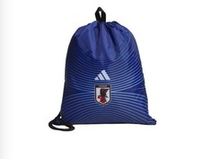 Adidas Japan 26 Soccer Gym Bag Blue With Side Zip Pockets NWT