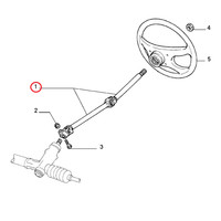 Mechanische Lenkspindel Lancia Dedra Original 7705268 Oe/Oem