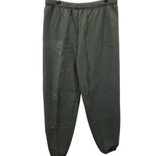 Vintage Jerzees NuBlend Sweatpants Mens Large Forest Green Joggers 90s USA Made