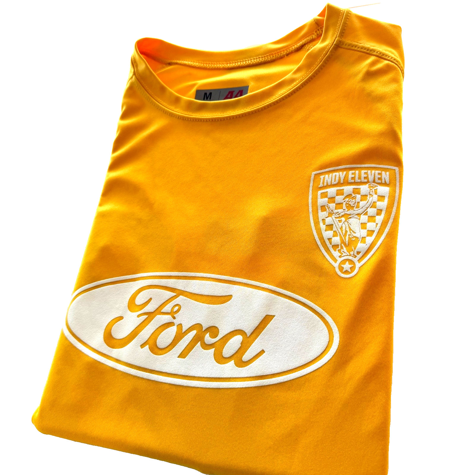 Komets FC Indy Eleven Jersey Adult Medium Yellow A4 Sort Sleeve