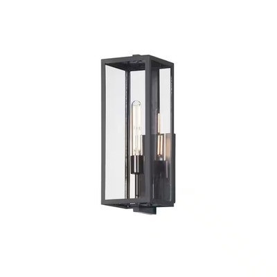 Catalina Bronze Outdoor Up-Light Hardwired Wall Sconce
